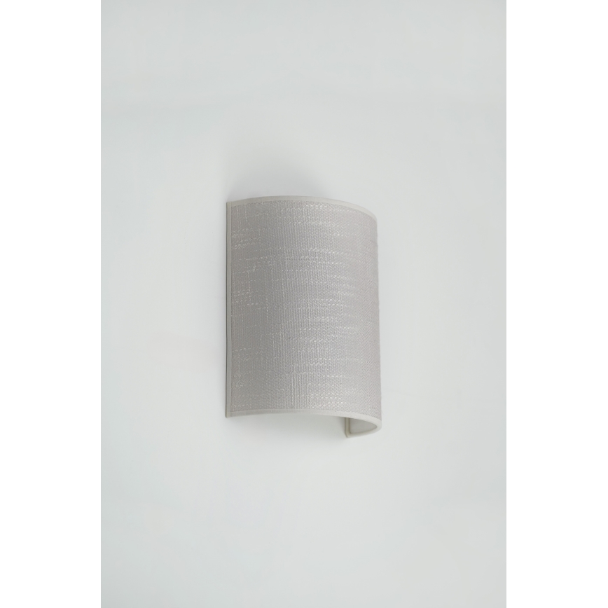 Brilagi - Aplique SEMI 1xE27/15W/230V diá. 20 cm gris