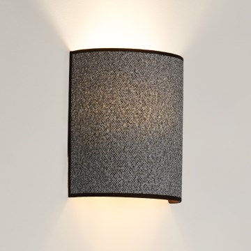 Brilagi - Aplique SEMI 1xE27/15W/230V diá. 20 cm gris