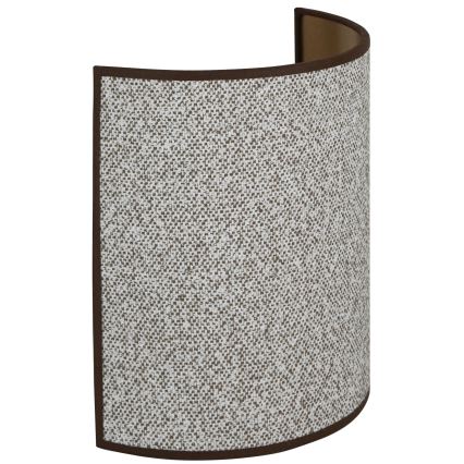 Brilagi - Aplique SEMI 1xE27/15W/230V diá. 20 cm gris