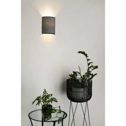 Brilagi - Aplique SEMI 1xE27/15W/230V diá. 20 cm gris