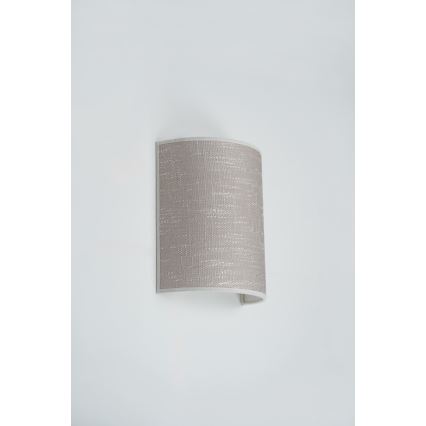 Brilagi - Aplique SEMI 1xE27/15W/230V diá. 20 cm gris oscuro