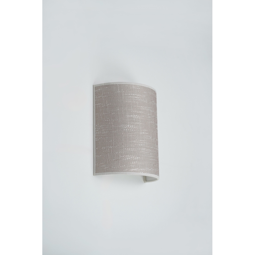 Brilagi - Aplique SEMI 1xE27/15W/230V diá. 20 cm gris oscuro