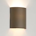 Brilagi - Aplique SEMI 1xE27/15W/230V diá. 20 cm marrón