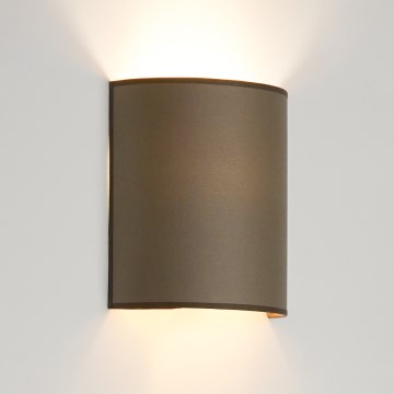 Brilagi - Aplique SEMI 1xE27/15W/230V diá. 20 cm marrón