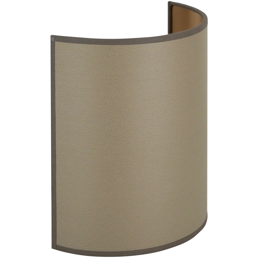 Brilagi - Aplique SEMI 1xE27/15W/230V diá. 20 cm marrón