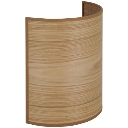 Brilagi - Aplique SEMI 1xE27/15W/230V diá. 20 cm marrón