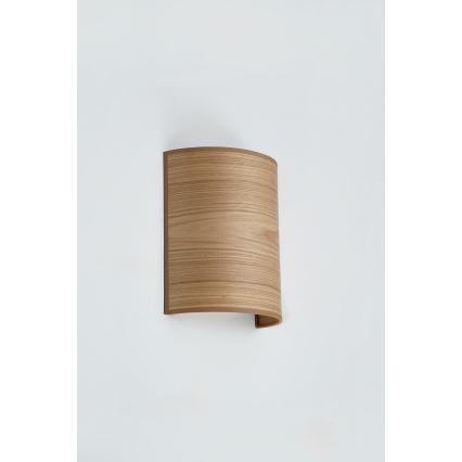 Brilagi - Aplique SEMI 1xE27/15W/230V diá. 20 cm marrón