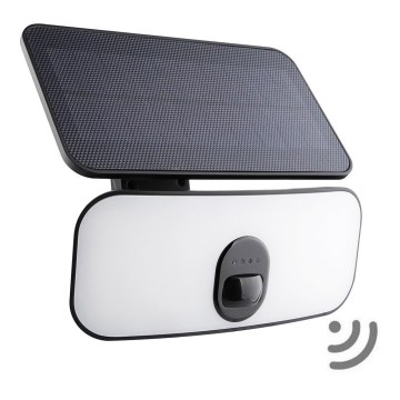Brilagi - Aplique solar LED de pared con sensor de movimiento y crepúsculo TECHO LED/13W/5V 4000 mAh IP65