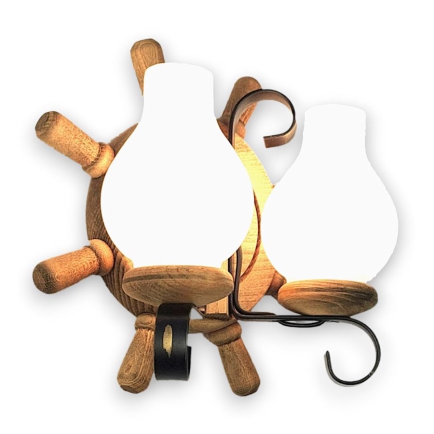 Brilagi - Aplique TIMONA 2xE14/40W/230V haya