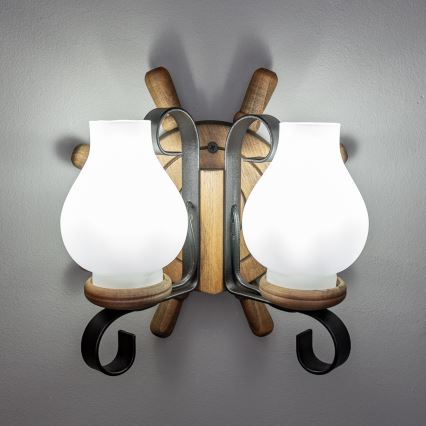 Brilagi - Aplique TIMONA 2xE14/40W/230V haya