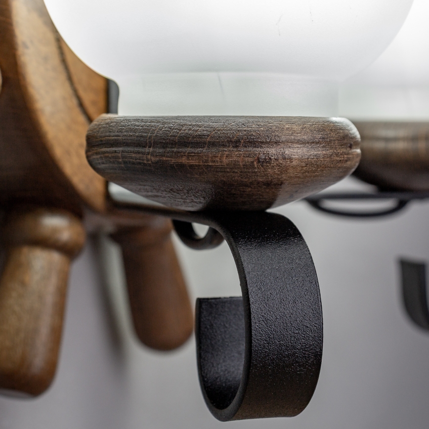 Brilagi - Aplique TIMONA 2xE14/40W/230V haya/nogal