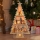 Brilagi - Árbol decorativo LED para Navidad, 3x AA