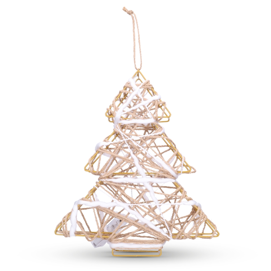 Brilagi - árbol decorativo navideño LED (2x AA)