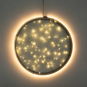 Brilagi - Bola navideña para exteriores LED/2,6W/230V IP44