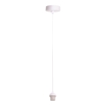 Brilagi - Cable de alimentación PARTY 1x E27/60W/230V, Ø 10 cm, blanco
