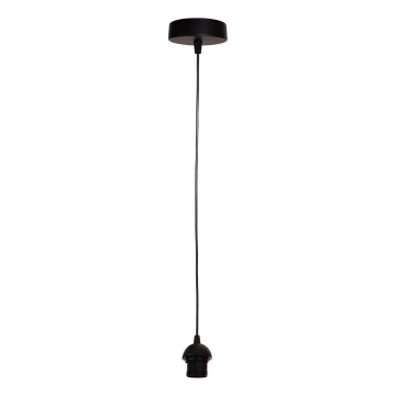 Brilagi - Cable de alimentación PARTY 1xE27/60W/230V Ø 10 cm negro