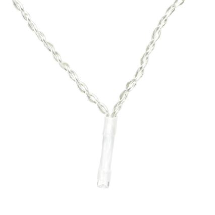 Brilagi - Cadena de luces LED para exterior 200 LEDs/8 funciones 13x0,6m IP44 blanco frío