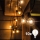 Brilagi - Cadena decorativa LED para exterior GIRLANDA 10xE12/0,6W/230V 8m negra IP44 blanco cálido