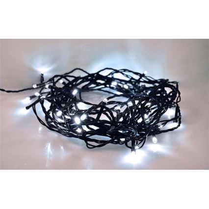 Brilagi - Cadena decorativa LED para exteriores 100xLED/8 funciones 13 m IP44 blanco frío