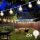 Brilagi - Cadena decorativa LED para exteriores GUIRNALDA 25xE12 20m blanco IP44 blanco cálido