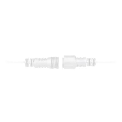 Brilagi - Cadena decorativa LED para exteriores GUIRNALDA 25xE12 20m blanco IP44 blanco cálido