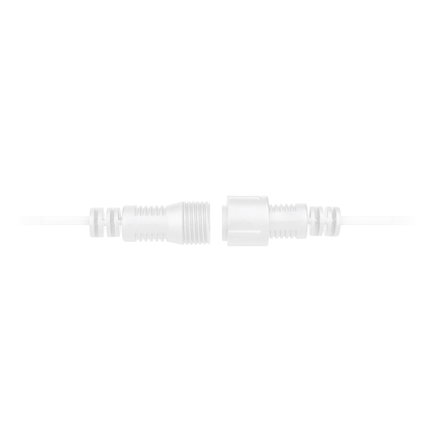Brilagi - Cadena decorativa LED para exteriores GUIRNALDA 25xE12 20m blanco IP44 blanco cálido