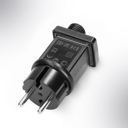 Brilagi - Cadena LED para exterior 150 LEDs 5 m IP44 blanco frío efecto de fuegos artificiales