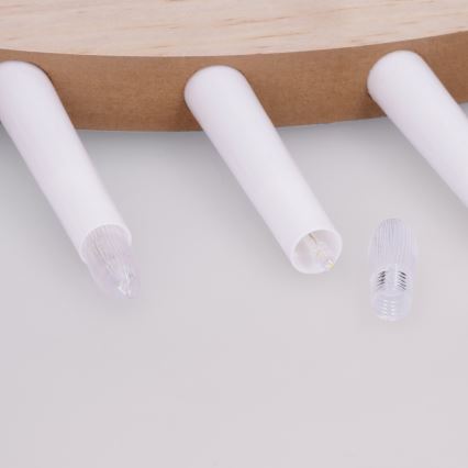 Brilagi - Candelabro navideño LED 7xLED/2xAA 28x45 cm