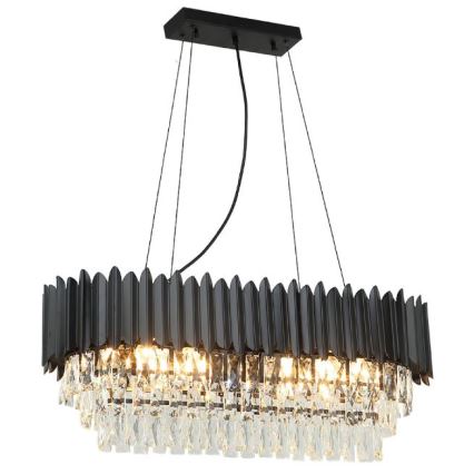 Brilagi - Candelabro suspendido de cable CARLOS 10xE14/40W/230V