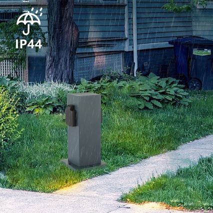 Brilagi - Columna de enchufes para exterior PILLAR 1Z SCHUKO 230V IP44 antracita