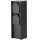 Brilagi - Columna de enchufes para exterior PILLAR 2Z SCHUKO 230V IP44 negro