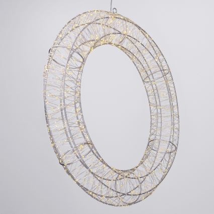 Brilagi - Corona navideña exterior LED/6W/230V IP44 50 cm