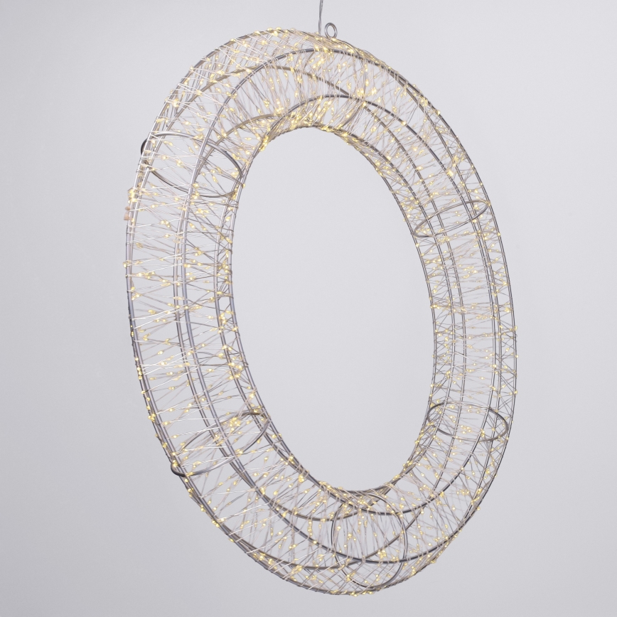 Brilagi - Corona navideña exterior LED/6W/230V IP44 50 cm