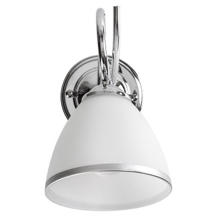 Brilagi - Cristal de repuesto para aplique de pared y lámpara de techo FRED E27 Ø 13,5 cm crema/cromo brillante
