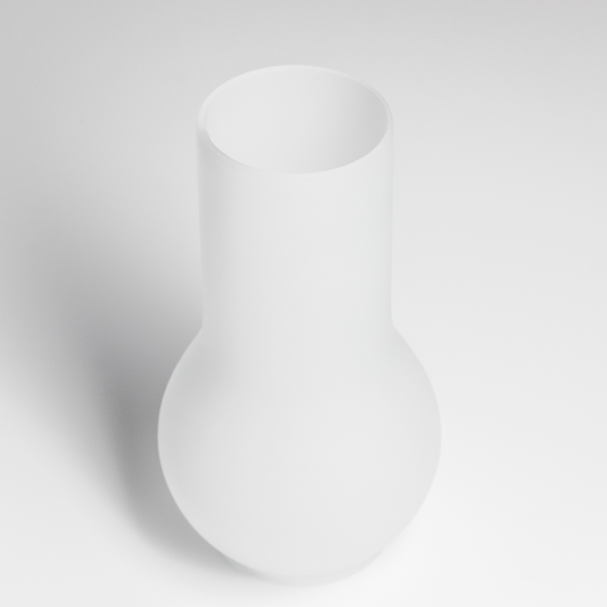 Brilagi - Cristal de repuesto para lámpara de techo y aplique TAVERN/COTTAGE E14 210x110 mm blanco