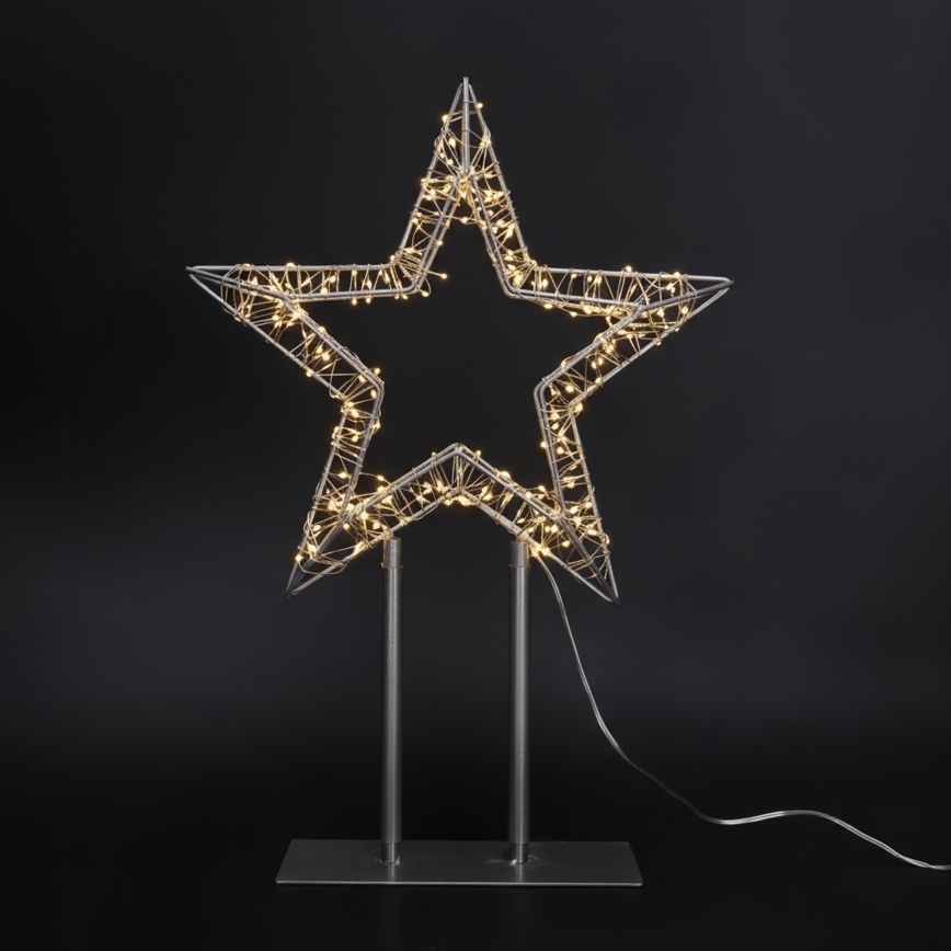 Brilagi - Decoración navideña exterior LED/3,6 W/230 V IP44 44x30 cm estrella