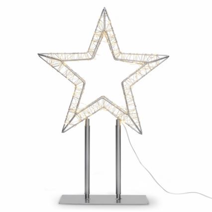 Brilagi - Decoración navideña exterior LED/3,6 W/230 V IP44 44x30 cm estrella