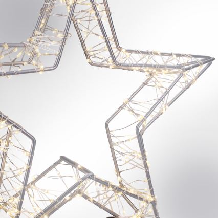 Brilagi - Decoración navideña exterior LED/3,6 W/230 V IP44 44x30 cm estrella