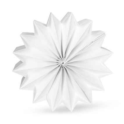 Brilagi - Decoración navideña LED/2xAA copo de nieve de 30 cm