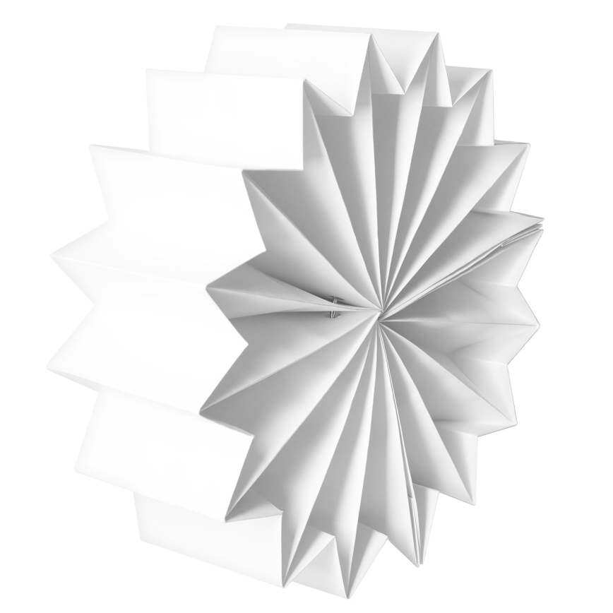 Brilagi - Decoración navideña LED/2xAA copo de nieve de 30 cm