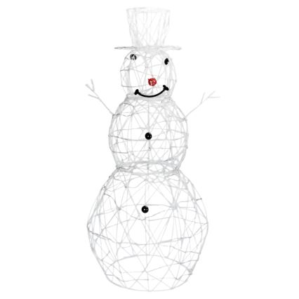 Brilagi - Decoración navideña LED para exterior LED/3,6W/31/230V 2700K 90 cm IP44 muñeco de nieve
