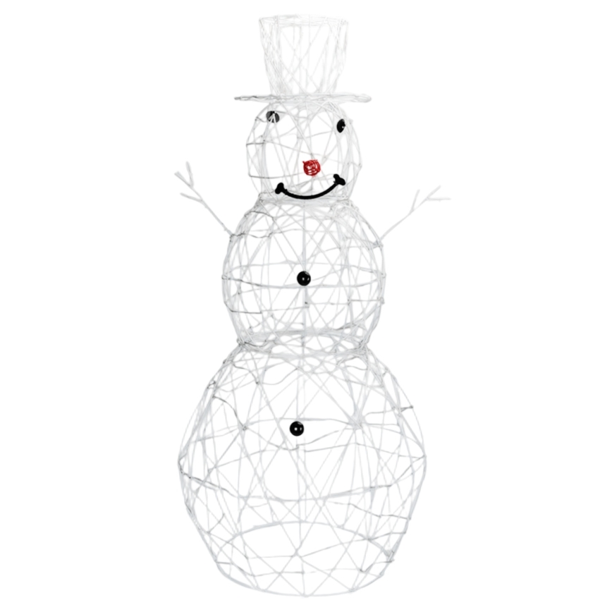 Brilagi - Decoración navideña LED para exterior LED/3,6W/31/230V 2700K 90 cm IP44 muñeco de nieve