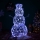 Brilagi - Decoración navideña LED para exterior LED/3,6W/31/230V 6500K 90 cm IP44 muñeco de nieve