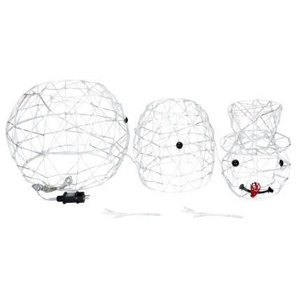 Brilagi - Decoración navideña LED para exterior LED/3,6W/31/230V 6500K 90 cm IP44 muñeco de nieve