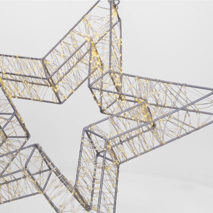 Brilagi - Decoración navideña LED para exterior LED/6W/230V IP44 50x48 cm estrella