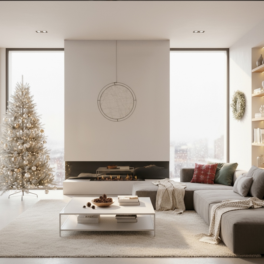 Brilagi - Decoración navideña LED para exteriores, LED/2,6W/230V IP44, aro de 46 cm