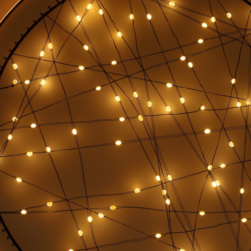 Brilagi - Decoración navideña LED para exteriores, LED/2,6W/230V IP44, aro de 46 cm