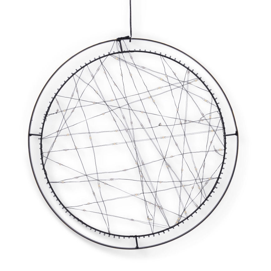 Brilagi - Decoración navideña LED para exteriores, LED/2,6W/230V IP44, aro de 46 cm