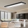 Brilagi - Dimmable Luz de Techo de Baño FRAME SMART LED/50W/230V 30x120 cm 3000-6000K IP44 Negro + Control Remoto