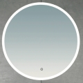 Brilagi - Espejo de baño LED BERNATE LED/19W/230V Ø 60 cm plateado IP44 CRI 90 regulable + CCT (temperatura de color ajustable)